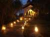 Serengeti Migration Camp - tent at night